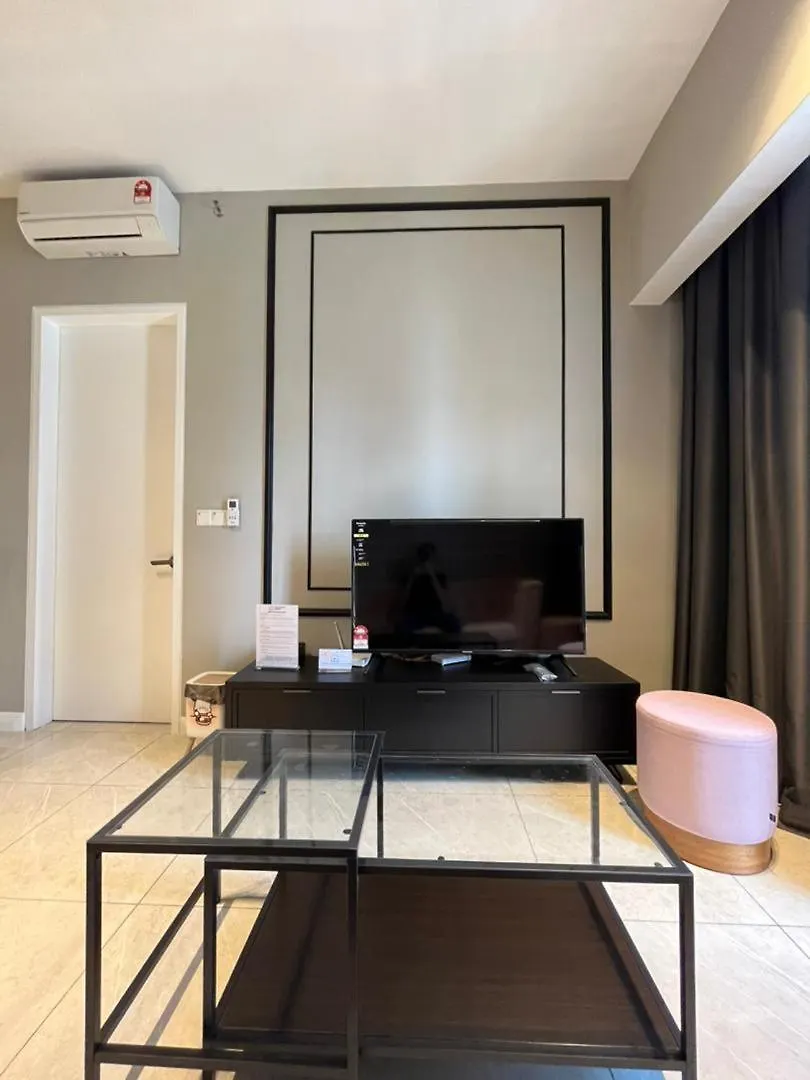 Nyaraló Bukit Bintang Axon Residences 3R2B 3Queens Beds Kuala Lumpur Malajzia